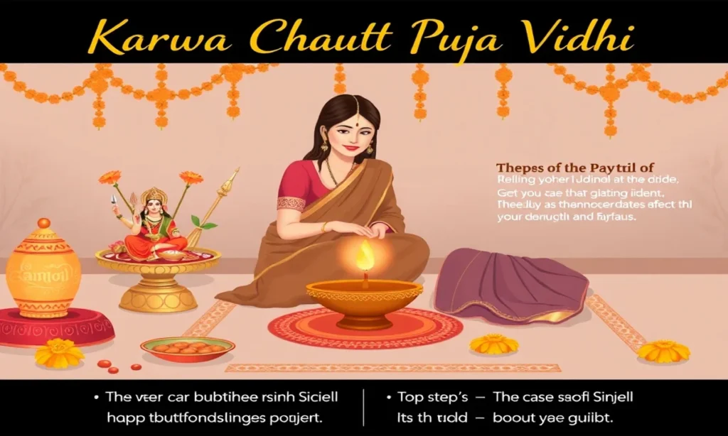 Karwa Chauth Puja Vidhi and Prayer Guide