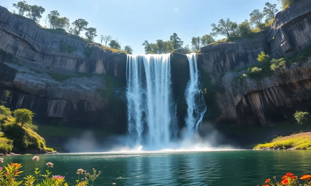 Long Waterfall Captions & Deep Sayings