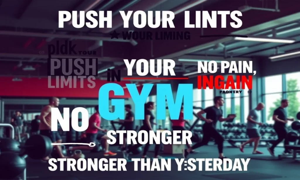 Motivational Gym Captions to Push Your Limits