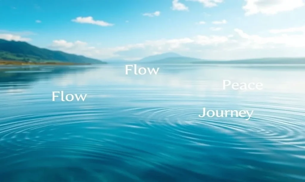 One-Word River Captions That Speak Volumes