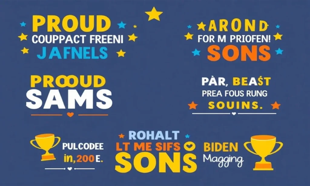 Proud Parent Captions for Son on Instagram