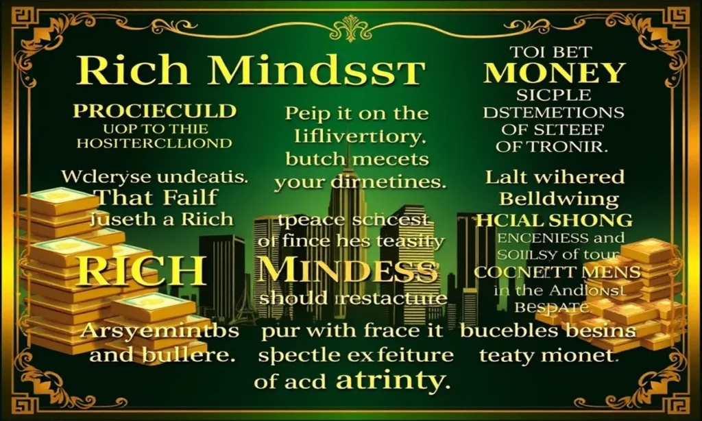 Rich Mindset Captions About Money, Wealth & Ambition
