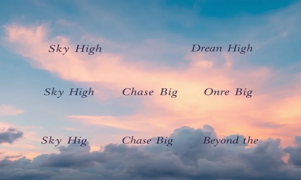 Short Sky Captions for Instagram That Say More with Less