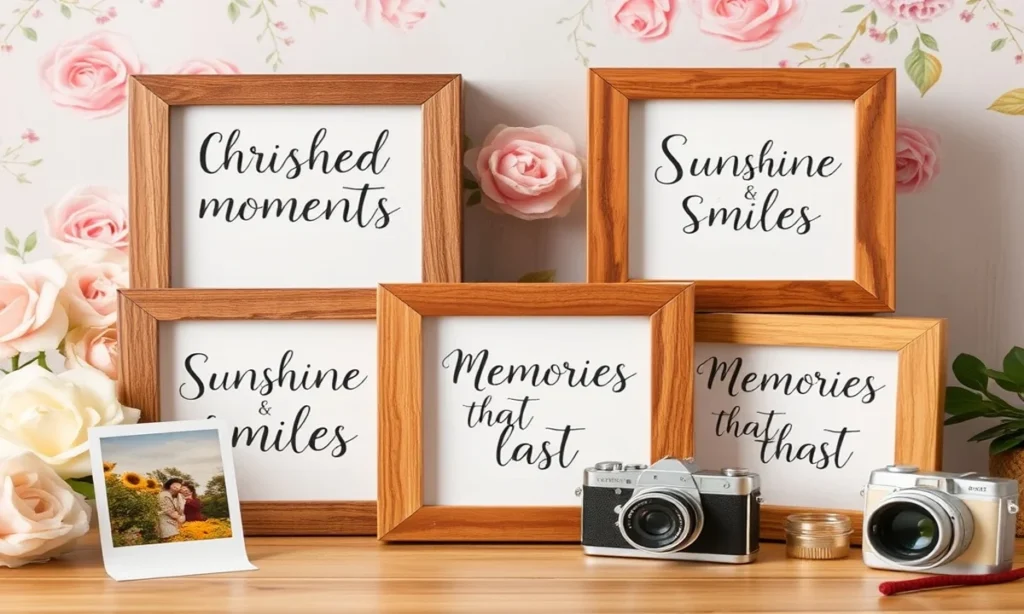 Short and Simple Instagram Captions for Beautiful Memories