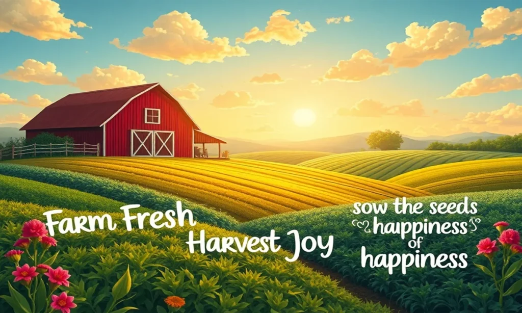 Short and Sweet Farm Captions for Instagram