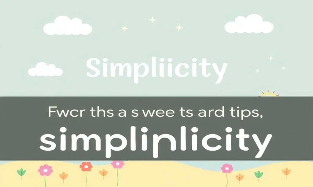 Short and Sweet Instagram Captions About Simplicity
