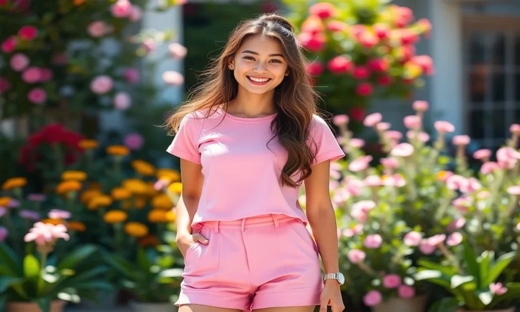 Short and Sweet Pink Outfit Captions