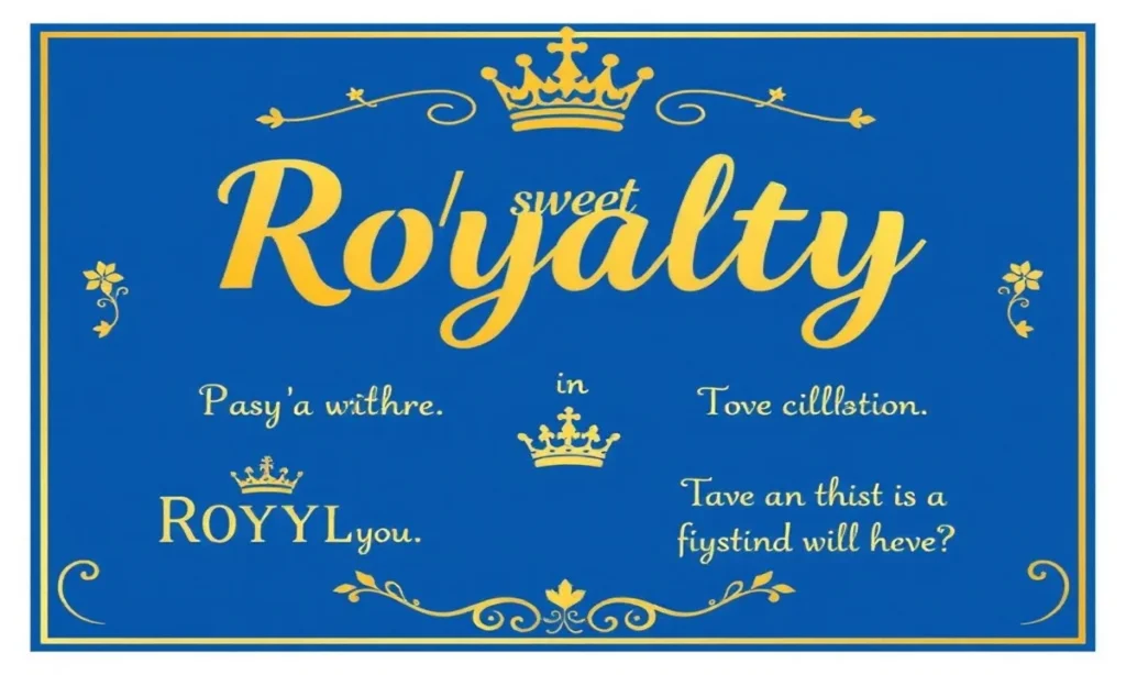 Short and Sweet Royalty Captions for Instagram – Perfect for Concise Posts