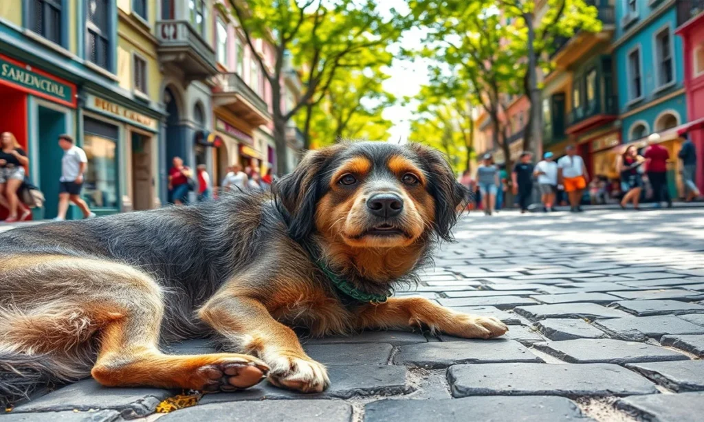 Street Dog Captions That Tell a Story