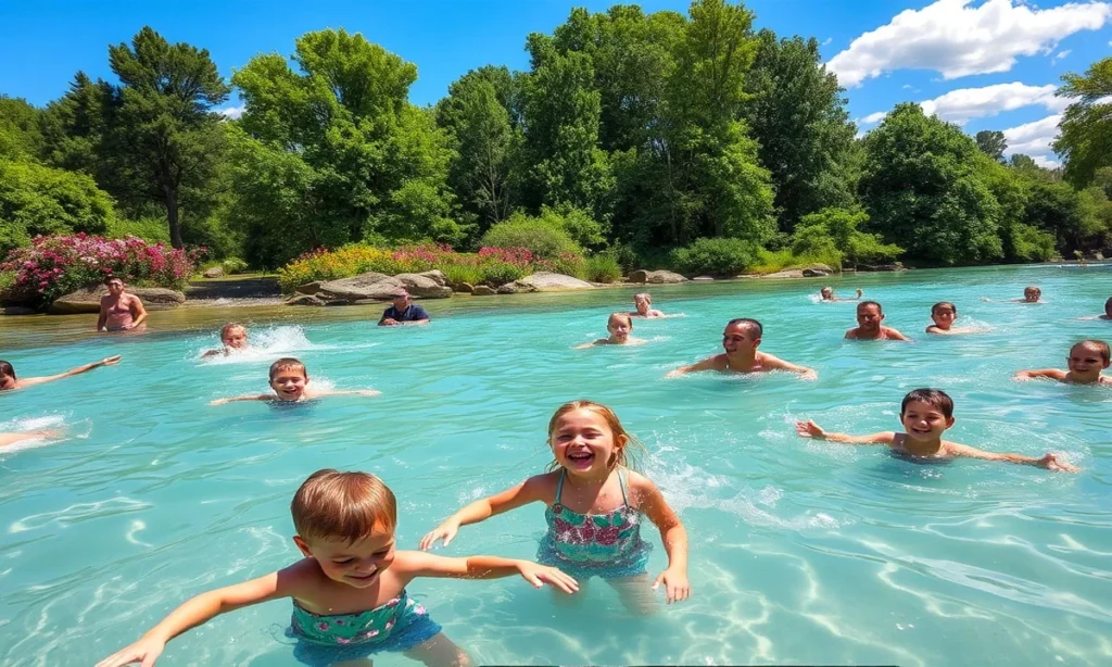 Swimming in the River Captions for Summer Vibes