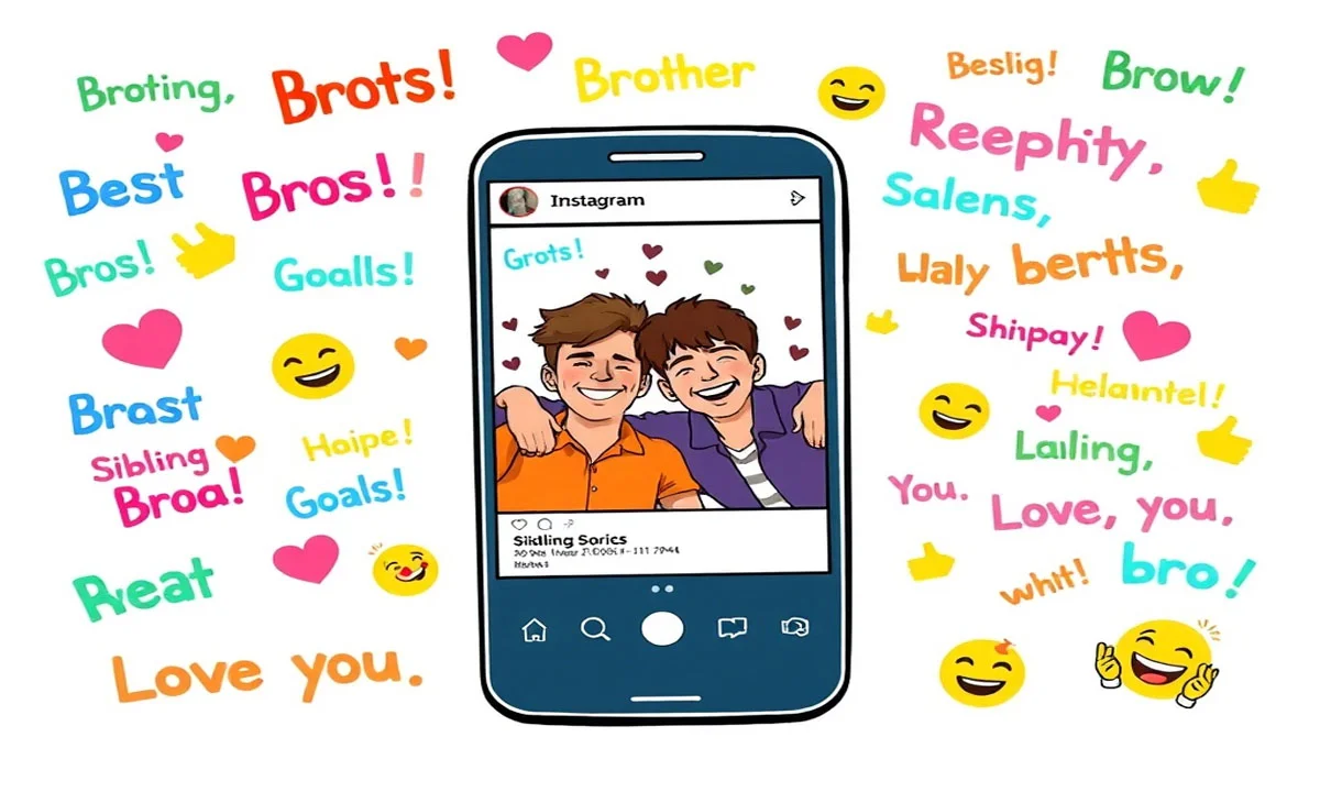 691 Comments for Brother Pic on Instagram That Celebrate