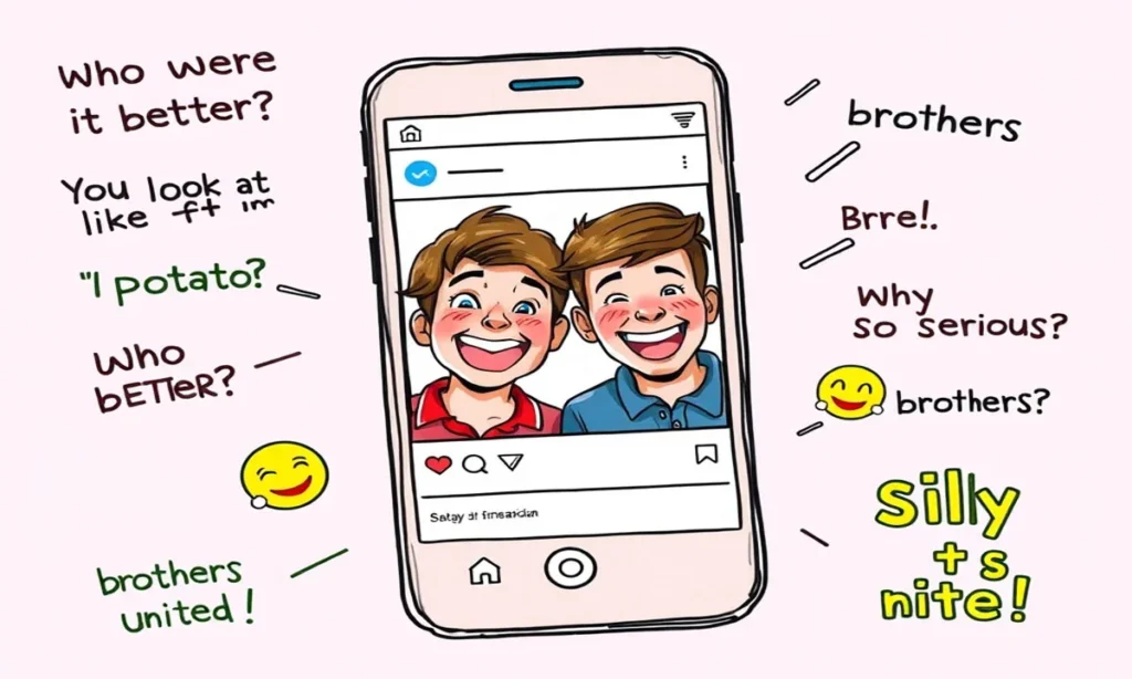 Funny Comments for Brother Pic